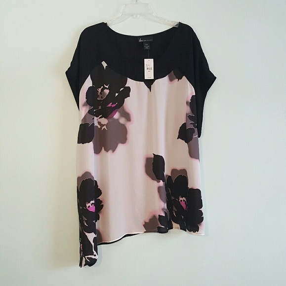 Lane Bryant Tops - NWT Lane Bryant Floral Blouse Top Plus Size 26/28